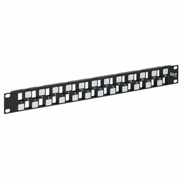 Maxpower Patch Panel  Blank  Ez  24-Port  1 Rms MA3834201
